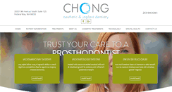 Desktop Screenshot of chongdentistry.com